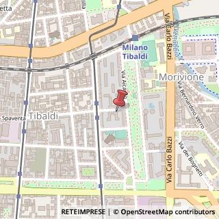 Mappa Via Ruggero Bonghi, 30, 20141 Milano, Milano (Lombardia)