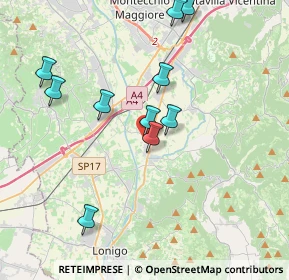 Mappa Via Crestani, 36040 Sarego VI, Italia (4.62417)