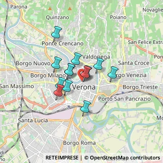 Mappa Corso Cavour, 37121 Verona VR, Italia (1.16)