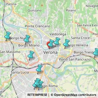 Mappa Riva S. Lorenzo, 37121 Verona VR, Italia (2.50818)