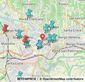 Mappa Corso Cavour, 37121 Verona VR, Italia (1.76917)