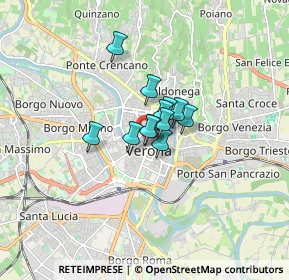 Mappa Riva S. Lorenzo, 37121 Verona VR, Italia (0.7825)