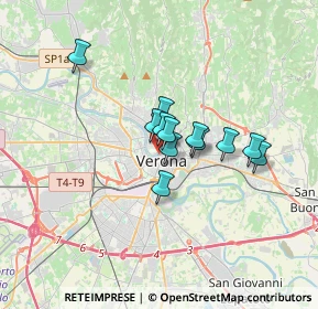 Mappa Corso Cavour, 37121 Verona VR, Italia (2.21083)