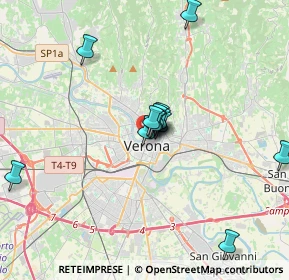 Mappa Riva S. Lorenzo, 37121 Verona VR, Italia (2.90154)