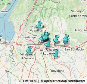 Mappa Riva S. Lorenzo, 37121 Verona VR, Italia (6.82714)