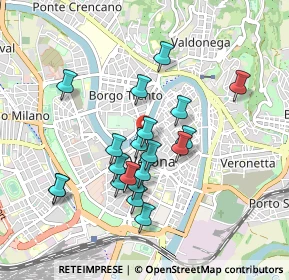 Mappa Riva S. Lorenzo, 37121 Verona VR, Italia (0.798)