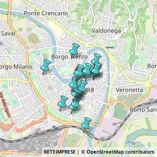 Mappa Corso Cavour, 37121 Verona VR, Italia (0.5765)