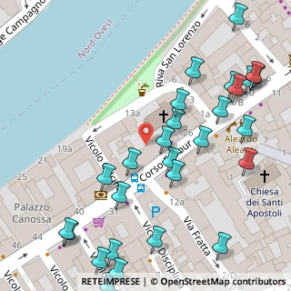 Mappa Corso Cavour, 37121 Verona VR, Italia (0.07407)