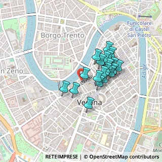 Mappa Corso Cavour, 37121 Verona VR, Italia (0.325)