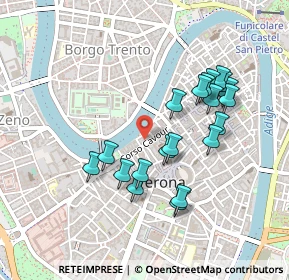 Mappa Riva S. Lorenzo, 37121 Verona VR, Italia (0.4325)
