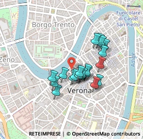 Mappa Riva S. Lorenzo, 37121 Verona VR, Italia (0.3255)