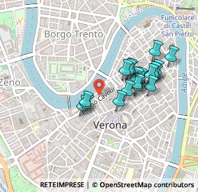 Mappa Riva S. Lorenzo, 37121 Verona VR, Italia (0.3905)