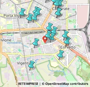 Mappa Viale Ortles, 20100 Milano MI, Italia (1.047)