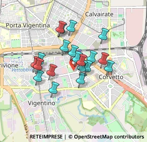 Mappa Viale Ortles, 20100 Milano MI, Italia (0.681)