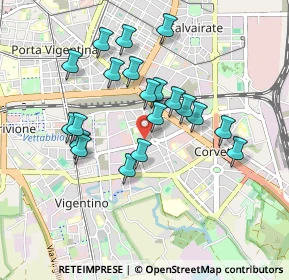 Mappa Viale Ortles, 20100 Milano MI, Italia (0.822)