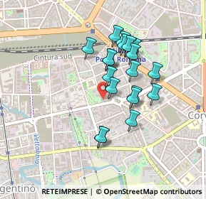 Mappa Viale Ortles, 20100 Milano MI, Italia (0.3675)