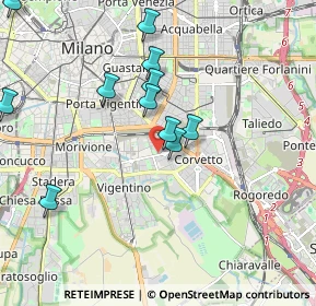 Mappa Viale Ortles, 20100 Milano MI, Italia (2.24385)