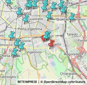 Mappa Viale Ortles, 20100 Milano MI, Italia (2.559)