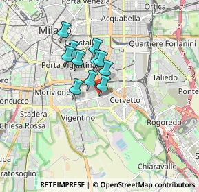 Mappa Viale Ortles, 20100 Milano MI, Italia (1.18091)