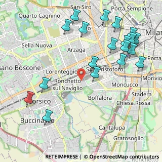 Mappa Via Camillo Giussani, 20143 Milano MI, Italia (2.475)