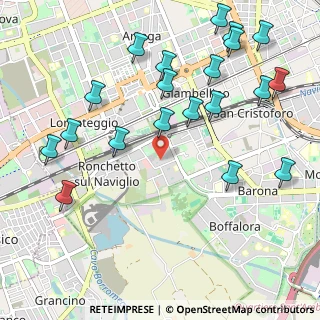Mappa Via Camillo Giussani, 20143 Milano MI, Italia (1.2515)
