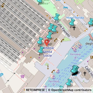 Mappa Stazione di Venezia Santa Lucia, 30100 Venezia VE, Italia (0.09577)