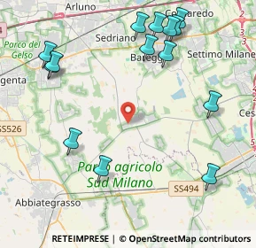 Mappa Via Abbiategrasso, 20046 Cisliano MI, Italia (5.10071)