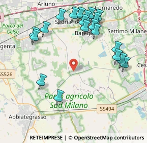 Mappa Via Abbiategrasso, 20046 Cisliano MI, Italia (4.722)