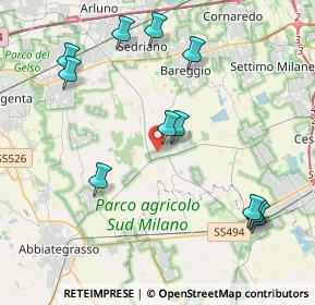 Mappa Via Abbiategrasso, 20046 Cisliano MI, Italia (4.48182)