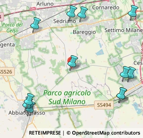 Mappa Via Abbiategrasso, 20046 Cisliano MI, Italia (5.8125)