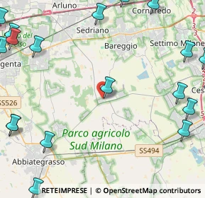 Mappa Via Abbiategrasso, 20046 Cisliano MI, Italia (7.05)