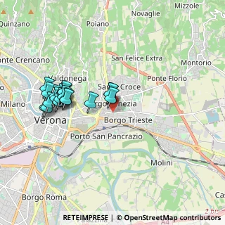 Mappa Via Antonio Badile, 37131 Verona VR, Italia (1.883)