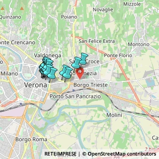 Mappa Via Antonio Badile, 37131 Verona VR, Italia (1.699)