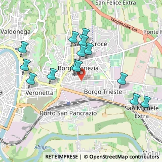Mappa Via Antonio Badile, 37131 Verona VR, Italia (1.01714)