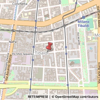 Mappa Via Ruggero Bonghi,  12, 20141 Milano, Milano (Lombardia)