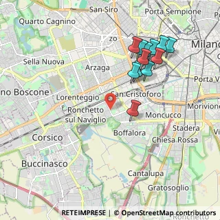 Mappa Via Parenzo, 20143 Milano MI, Italia (2.0325)