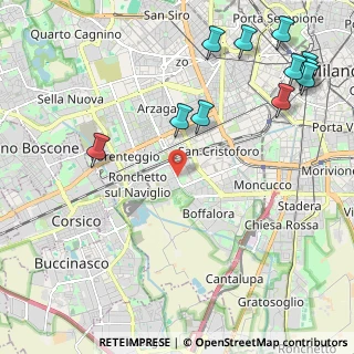 Mappa Via Parenzo, 20143 Milano MI, Italia (2.83636)