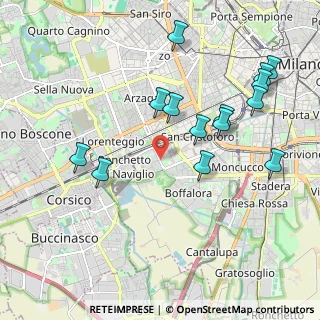 Mappa Via Parenzo, 20143 Milano MI, Italia (2.14286)