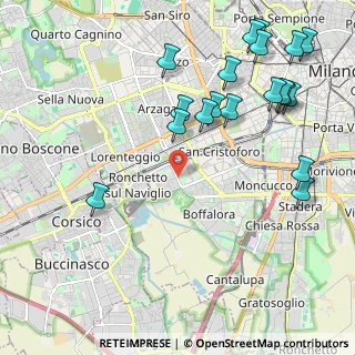 Mappa Via Parenzo, 20143 Milano MI, Italia (2.55579)