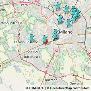 Mappa Via Parenzo, 20143 Milano MI, Italia (5.18588)