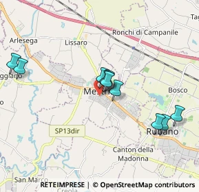 Mappa Via Papa Giovanni XXIII, 35035 Mestrino PD, Italia (1.95182)