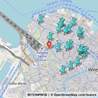 Mappa Delle chioverette, 30135 Venezia VE, Italia (0.5515)