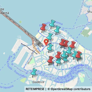 Mappa Delle chioverette, 30135 Venezia VE, Italia (0.973)