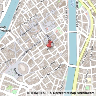 Mappa Vicolo Stella, 3b, 37121 Verona, Verona (Veneto)