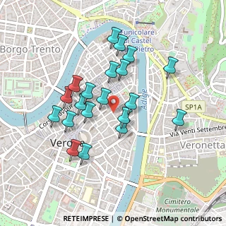 Mappa Via Giovanni Zambelli, 37121 Verona VR, Italia (0.409)