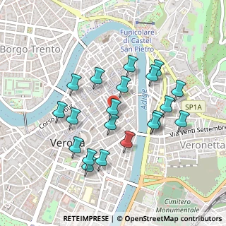 Mappa Via Stella, 37121 Verona VR, Italia (0.442)