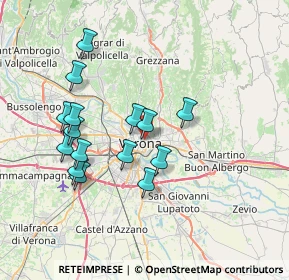 Mappa Via Giovanni Zambelli, 37121 Verona VR, Italia (6.81067)