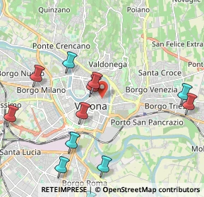 Mappa Via Giovanni Zambelli, 37121 Verona VR, Italia (2.49583)