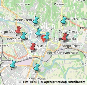 Mappa Via Giovanni Zambelli, 37121 Verona VR, Italia (1.84083)