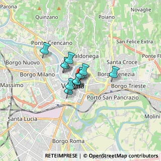 Mappa Via Stella, 37121 Verona VR, Italia (0.9325)